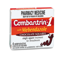 COMBANTRIN®-1 Chocolate Squares