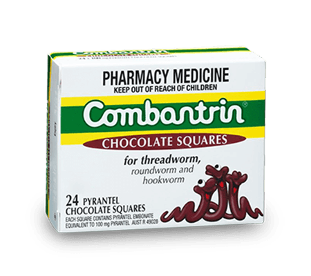 Combantrin® Chocolate Squares | Products | Combantrin® Australia